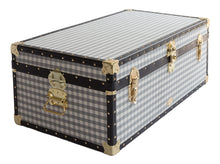 Load image into Gallery viewer, Grey Gingham Trunk
